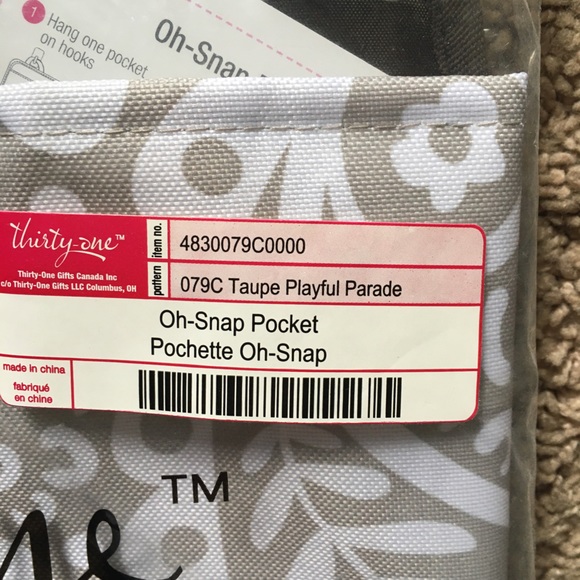 NWOT 31 oh snap pocket - Picture 3 of 8